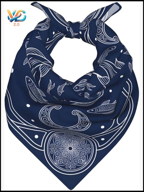 Accessories - Square Satin Hair Scarf Versatile Chic Fashion Neck Scarf Wrap